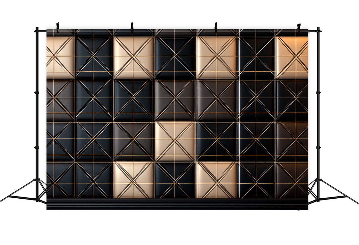 Fathers Day Backdrop Ideas Luxury Leather Grid Backdrop CSH5-37