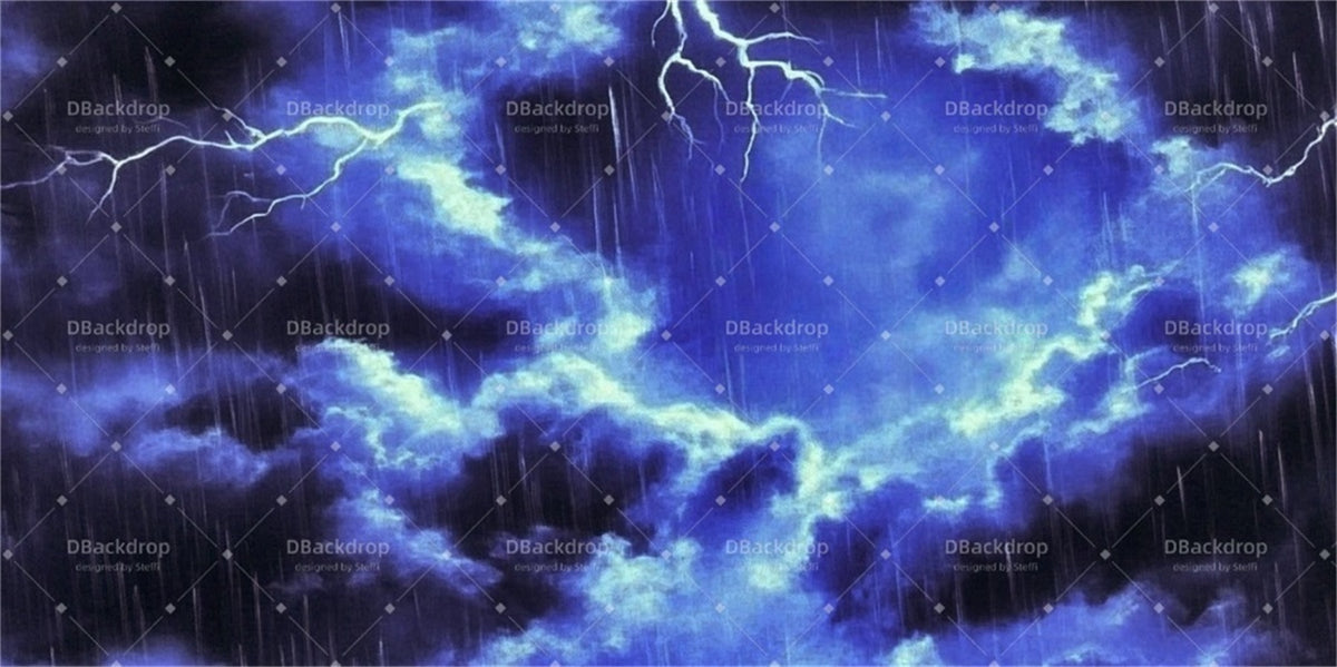 Storm Booth Backdrop Example Stage Backdrops Storm Night Professional Stage Backdrops CSH510-T10