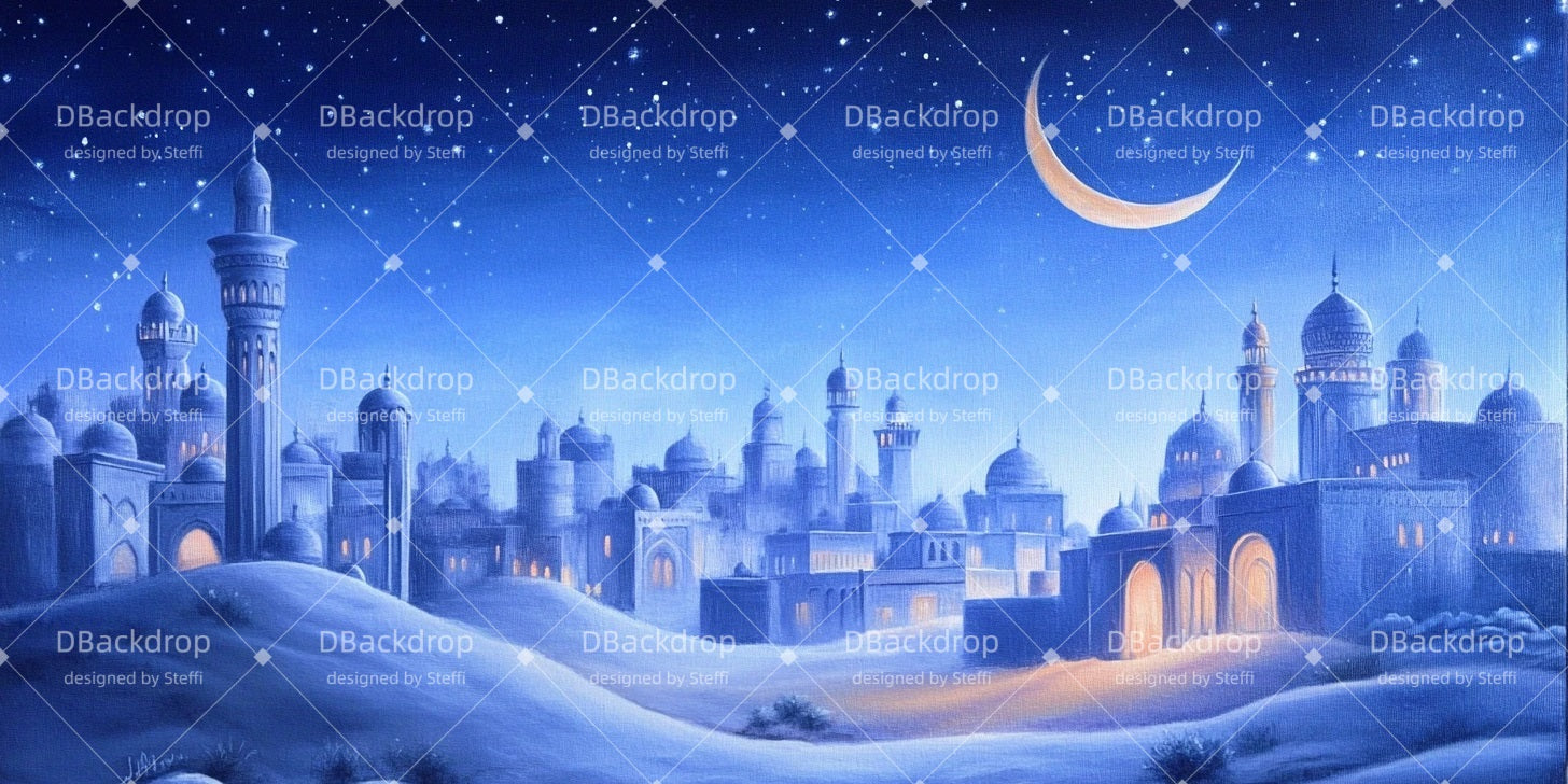 Theater Stage Backdrop Arabian Night Performance Backdrops CSH510-T18