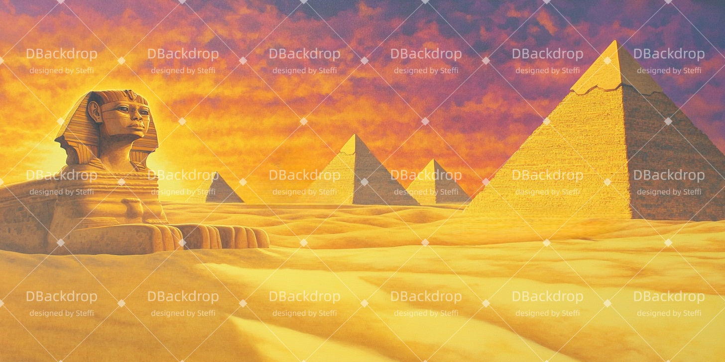 Theatre Stage Backdrop Egyptian Sunset Stage Backdrop Ideas CSH510-T19