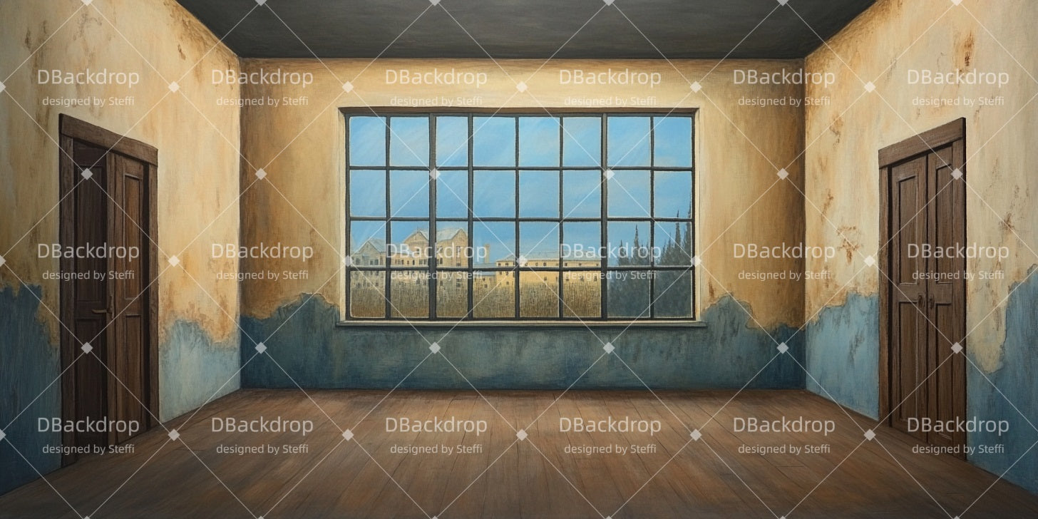 Theater Stage Backdrops Orphanage Lobby Theater Backdrops CSH510-T23