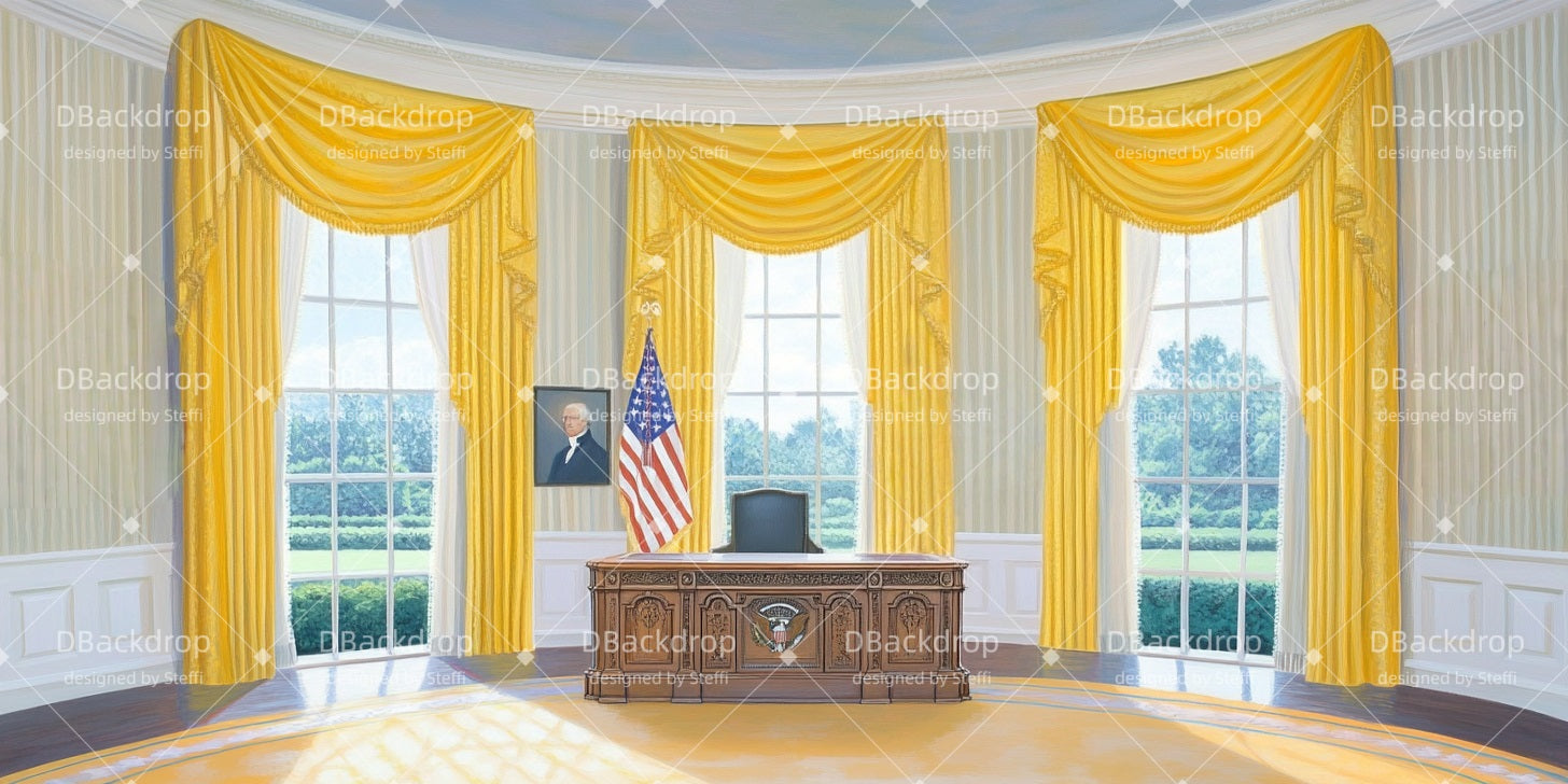 Stage Backdrops White House Office Theater Stage Backdrops CSH510-T34