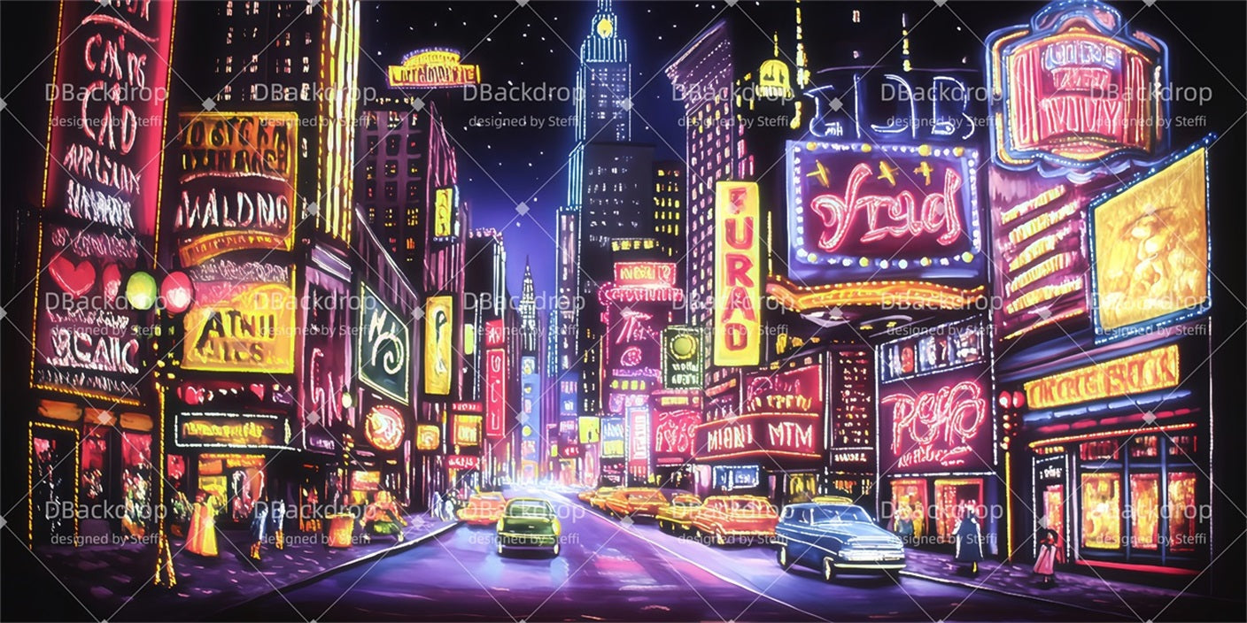 Stage Backdrop Ideas Broadway Night Broadway Stage Backdrop CSH510-T37