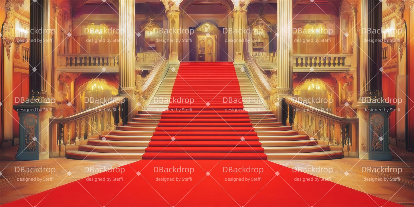 Theater Stage Backdrop Court of Cards Dance Backdrop CSH510-T80