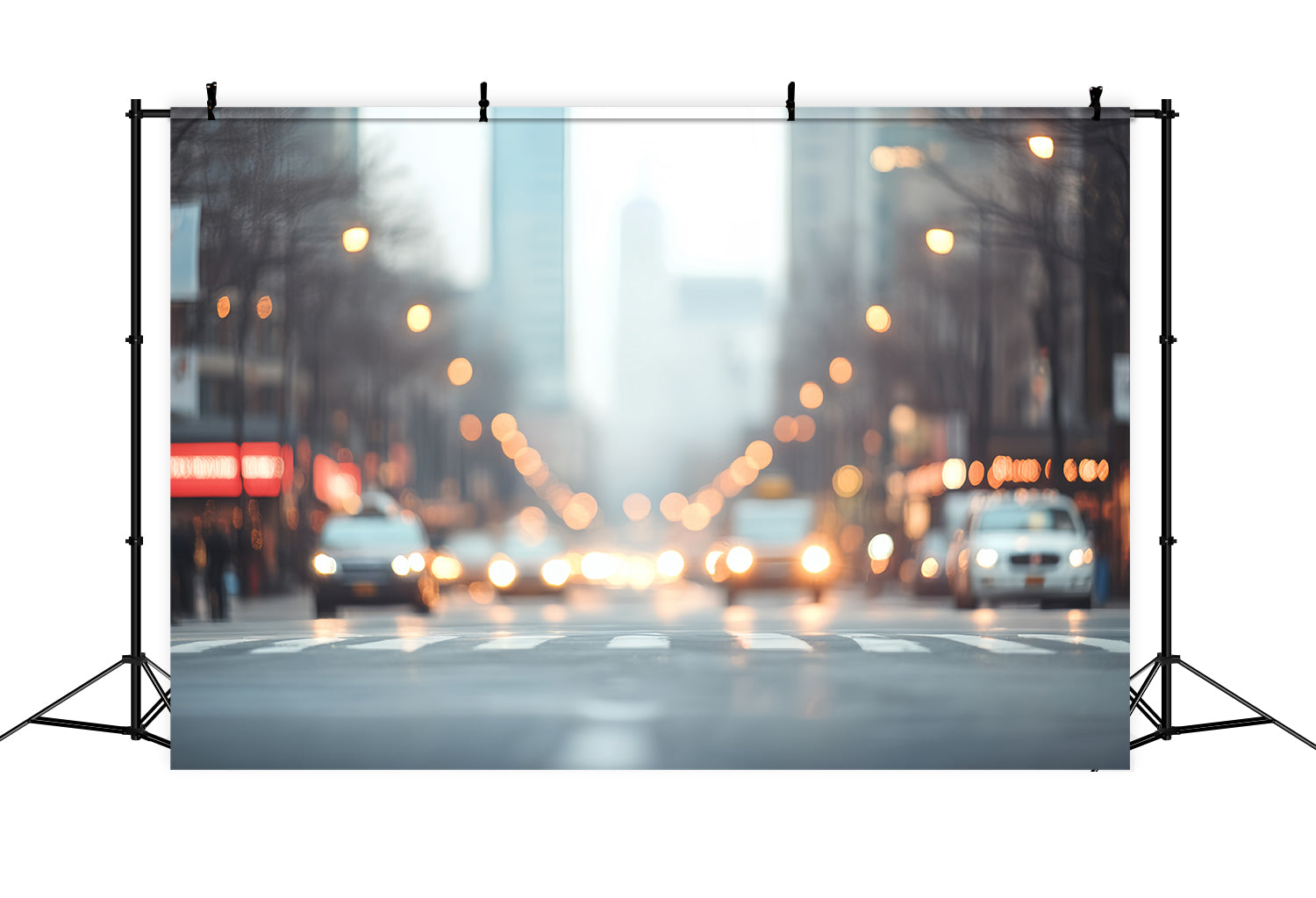 Backdrops For Headshots Urban Lights Bokeh Backdrop CSH57-1