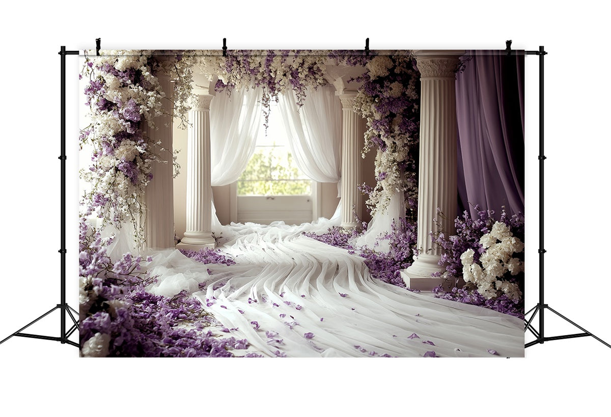 Classic Backdrop Violet Dream Entrance Backdrop Vintage CSH57-122