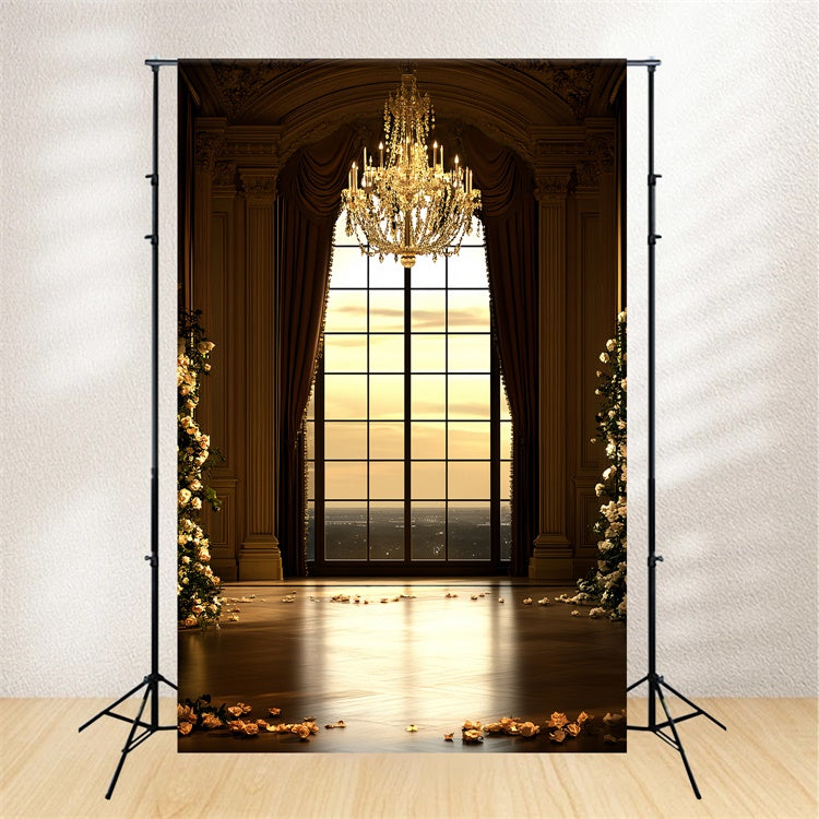 Vintage Photography Backdrops Opulent Rose Dusk Backdrop CSH57-135