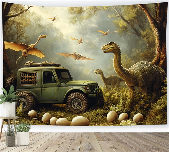 Forest Backdrops Ancient Jungle Expedition Backdrop CSH57-166