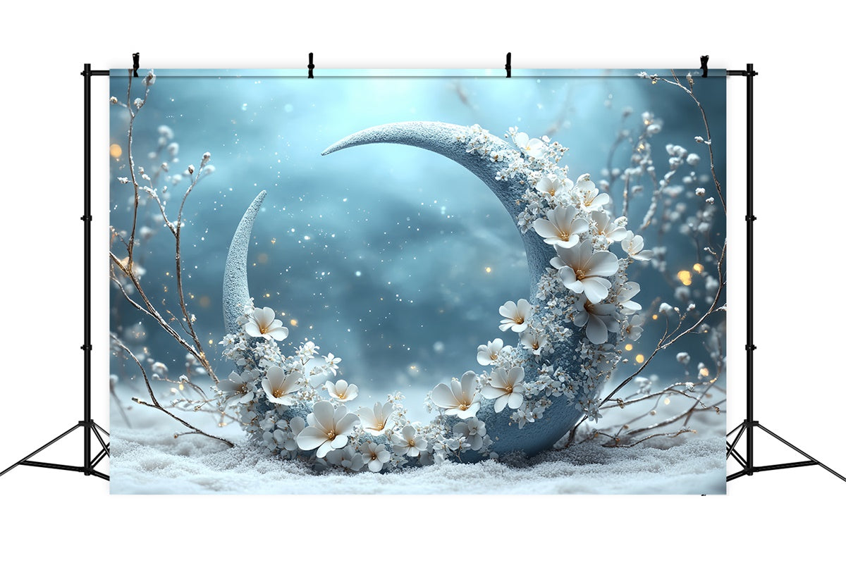 Winter Wonderland Backdrops Crescent Snow Dream Backdrop CSH57-212