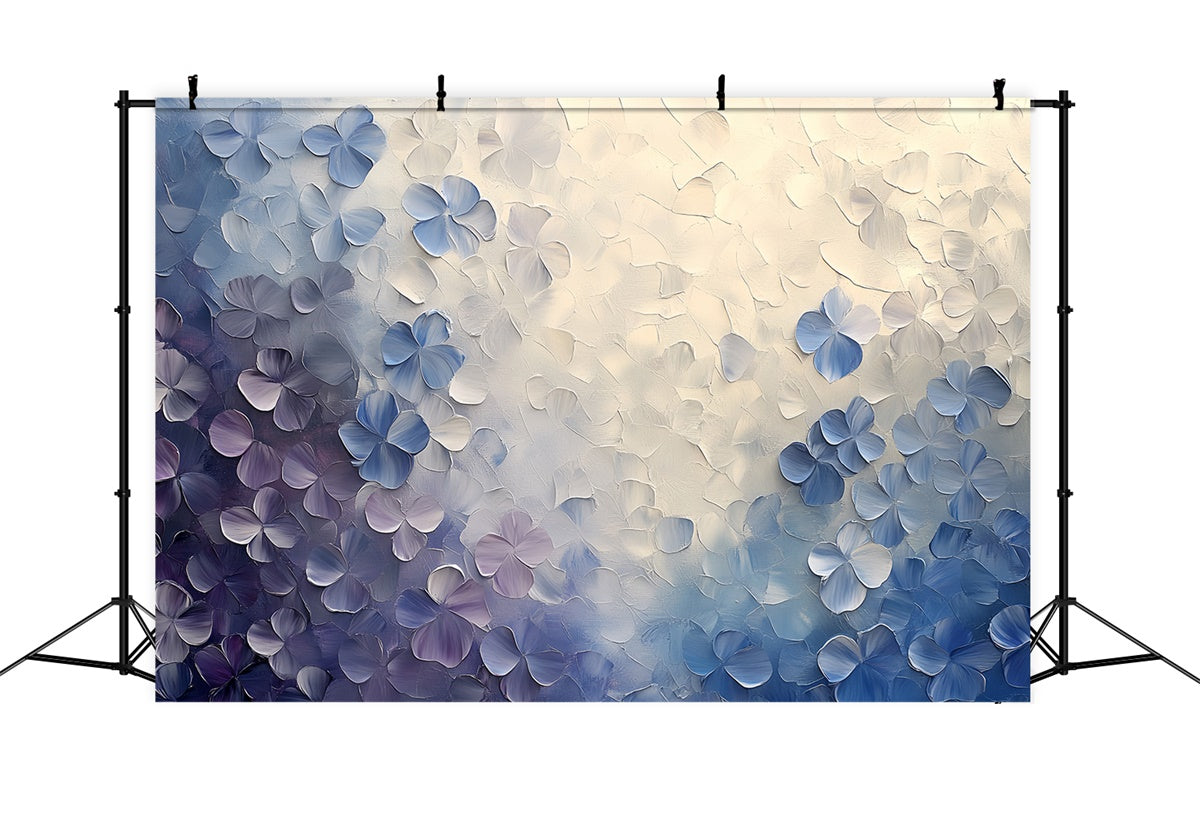 Fine Art Photography Backdrops Blue Whisper Petal Backdrop CSH57-252
