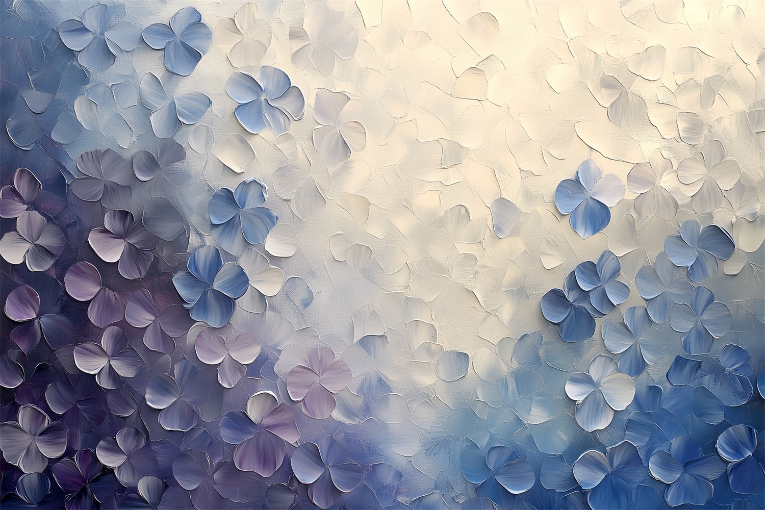 Fine Art Photography Backdrops Blue Whisper Petal Backdrop CSH57-252