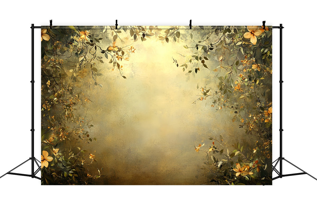 Fine Art Backdrops Vintage Bloom Frame Fabric Backdrops CSH57-256