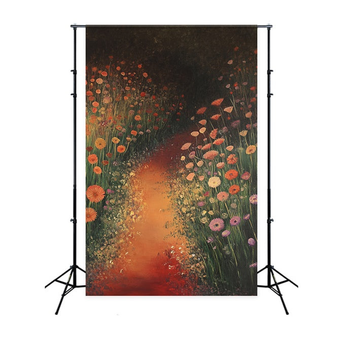 Painting Backdrop Bloom Pathway Reverie Video Backdrop CSH57-262