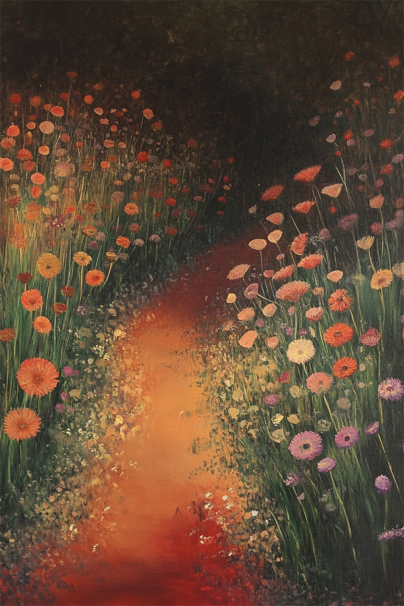 Painting Backdrop Bloom Pathway Reverie Video Backdrop CSH57-262