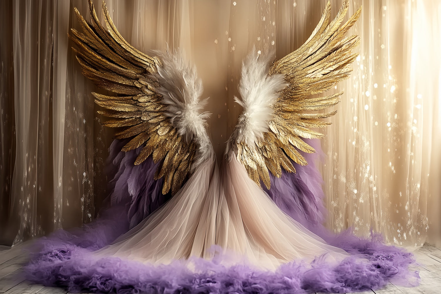 Artistic Backdrops Luxe Wings Best Photography Backdrops CSH57-265