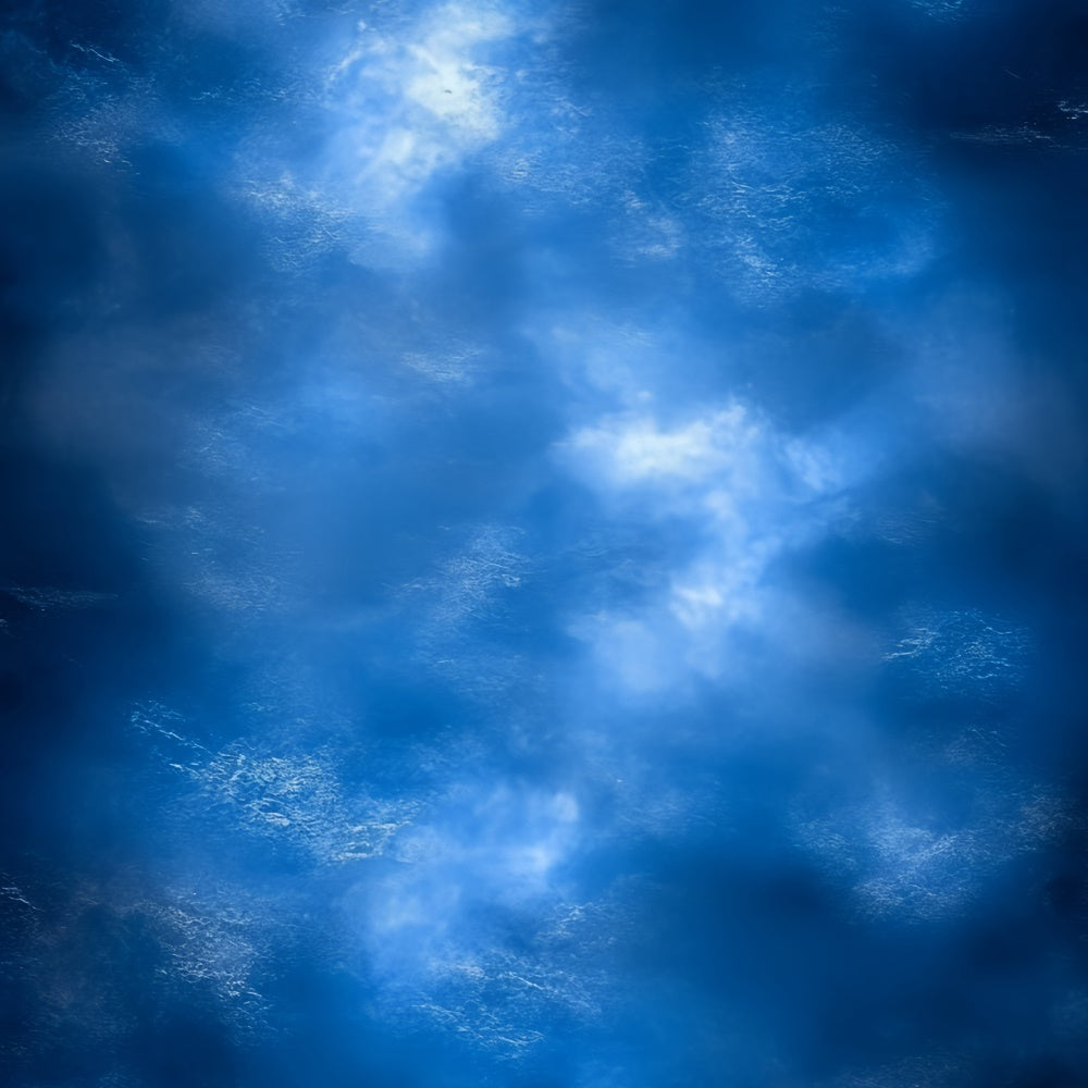 Blue Photo Backdrop Tranquil Light Swirl Background CSH57-27