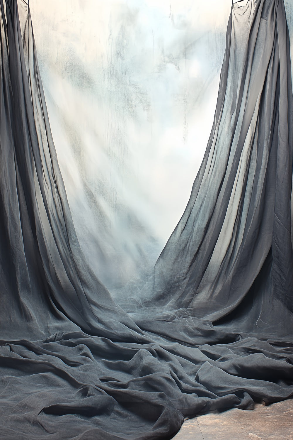 Fine Art Backdrop Whispering Veil Drape Fabric Backdrop CSH57-271