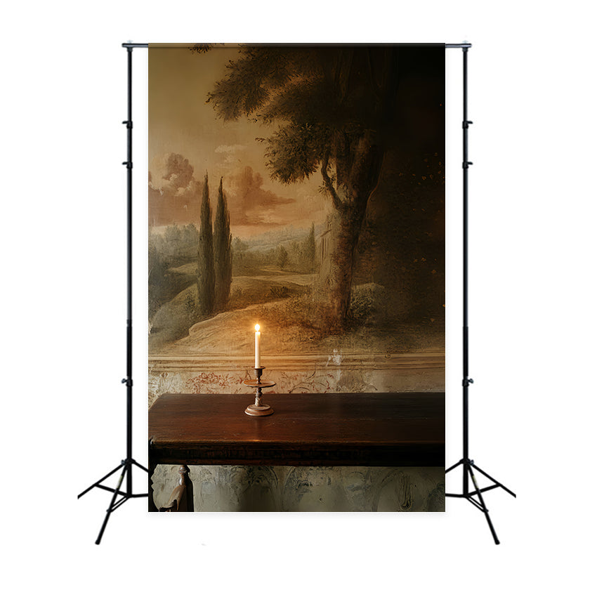 Artistic Backdrops Candlelight Memory Wall Backdrop CSH57-273