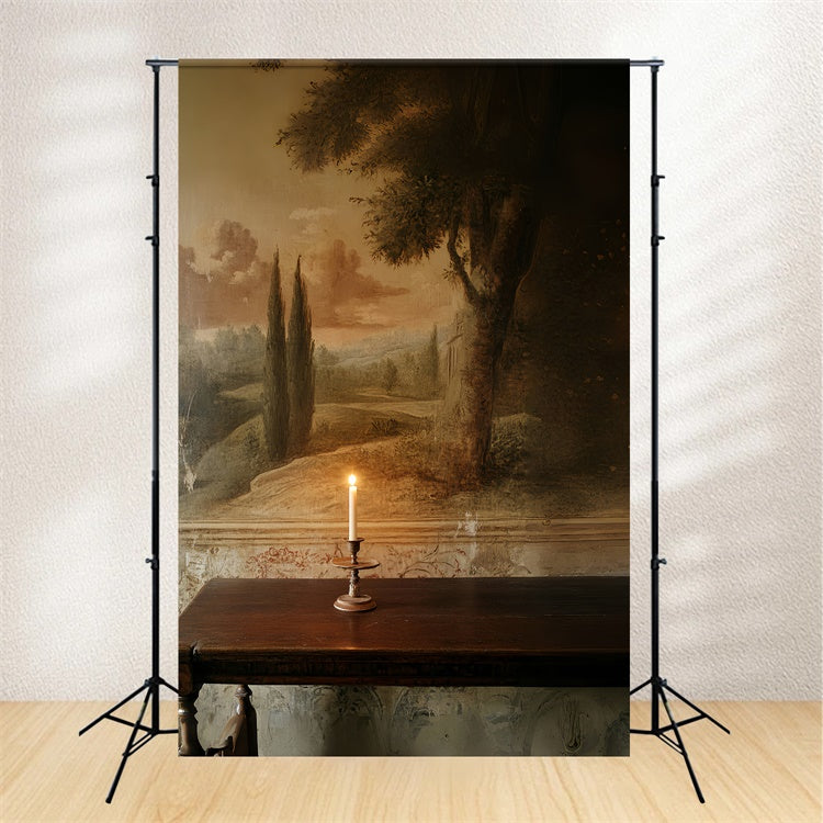 Artistic Backdrops Candlelight Memory Wall Backdrop CSH57-273