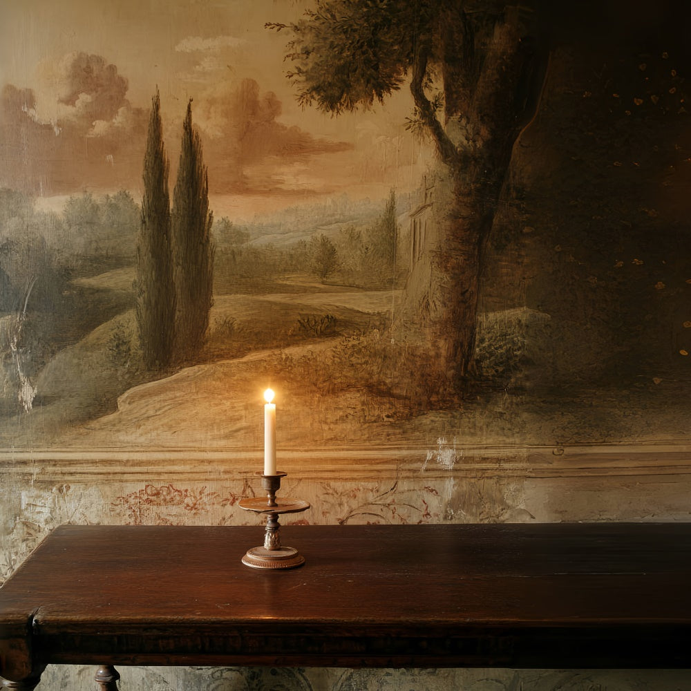 Artistic Backdrops Candlelight Memory Wall Backdrop CSH57-273