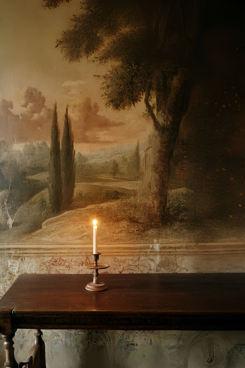 Artistic Backdrops Candlelight Memory Wall Backdrop CSH57-273