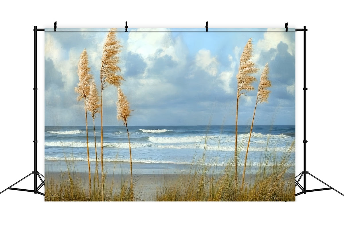 Fine Art Backdrop Coastal Whisper Breeze Video Backdrop CSH57-275