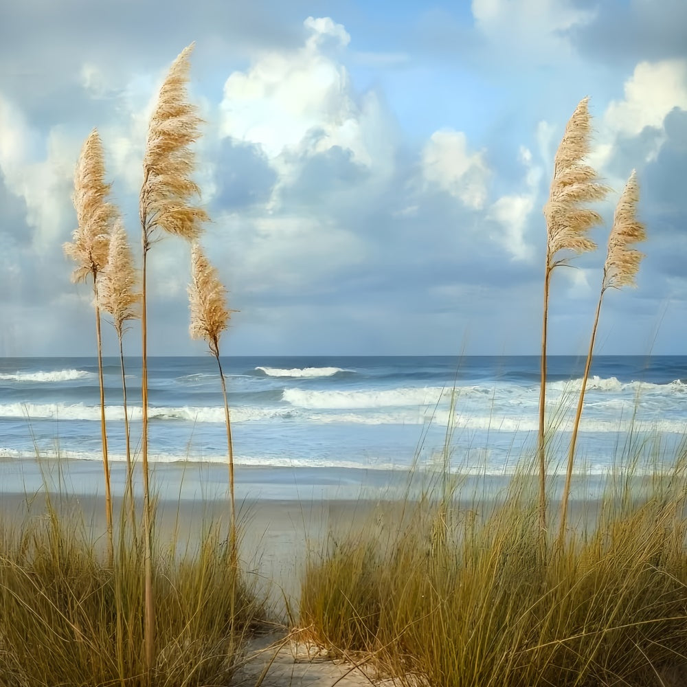 Fine Art Backdrop Coastal Whisper Breeze Video Backdrop CSH57-275