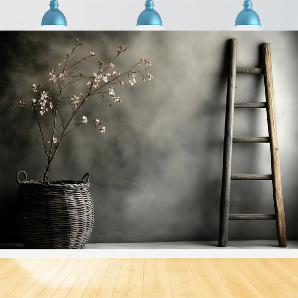 Backdrops Fine Art Rustic Ladder Bloom Video Backdrop CSH57-278