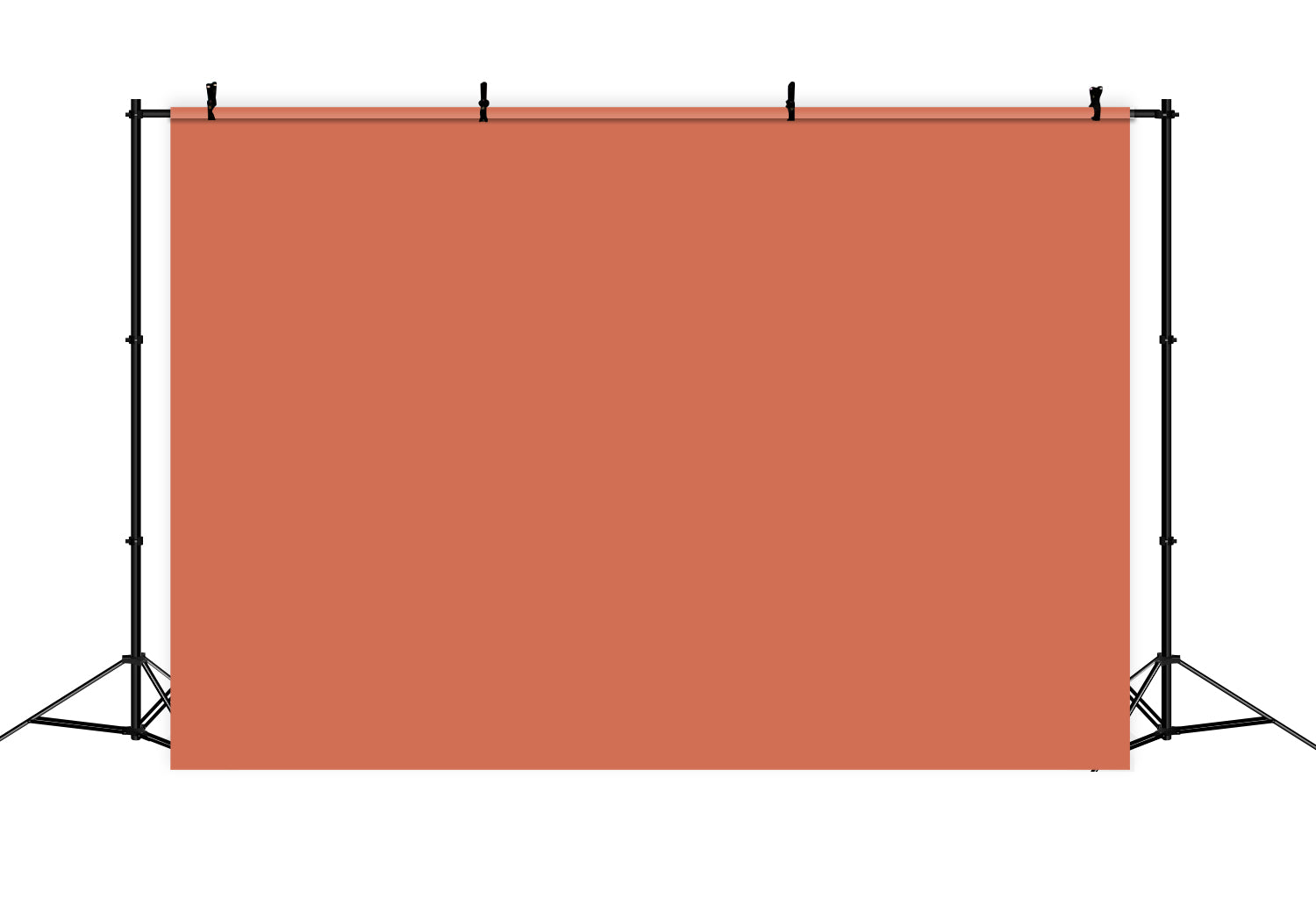 Orange Backdrop Photoshoot Warm Terracotta Dream Backdrop CSH57-312