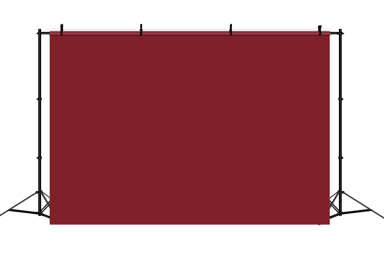 Red Photo Backdrop Wine Velvet Veil Backdrop CSH57-336