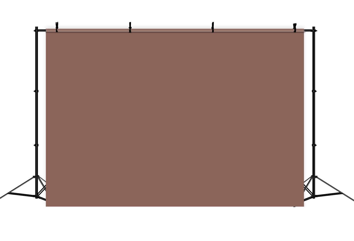 Solid Color Backdrop Dark Mocha Rose Backdrop CSH57-339