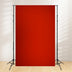 Red Backdrop Photoshoot Scarlet Red Vibrant Backdrop CSH57-46