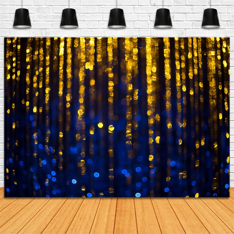 Headshot Backdrops Midnight Sparkle Lights Backdrop CSH57-5