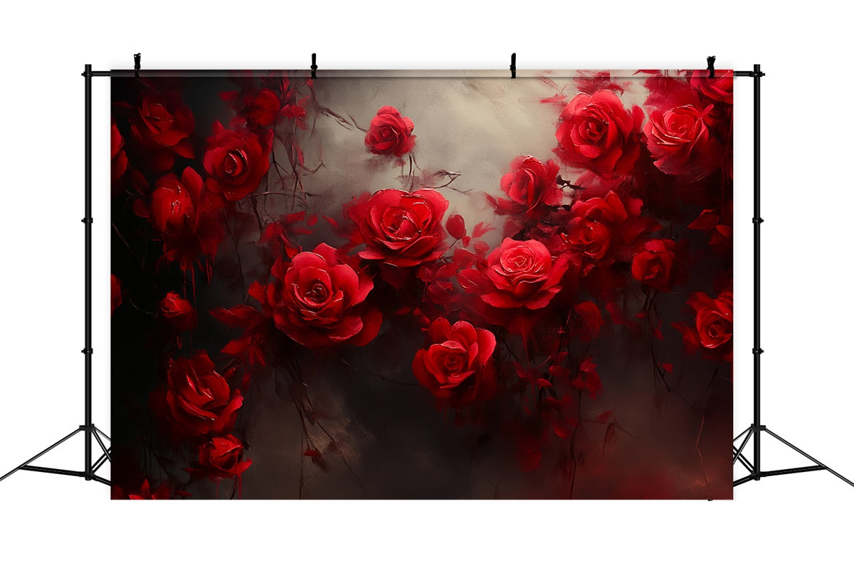 Vintage Photography Backdrop Faded Elegance Floral Backdrop CSH57-87