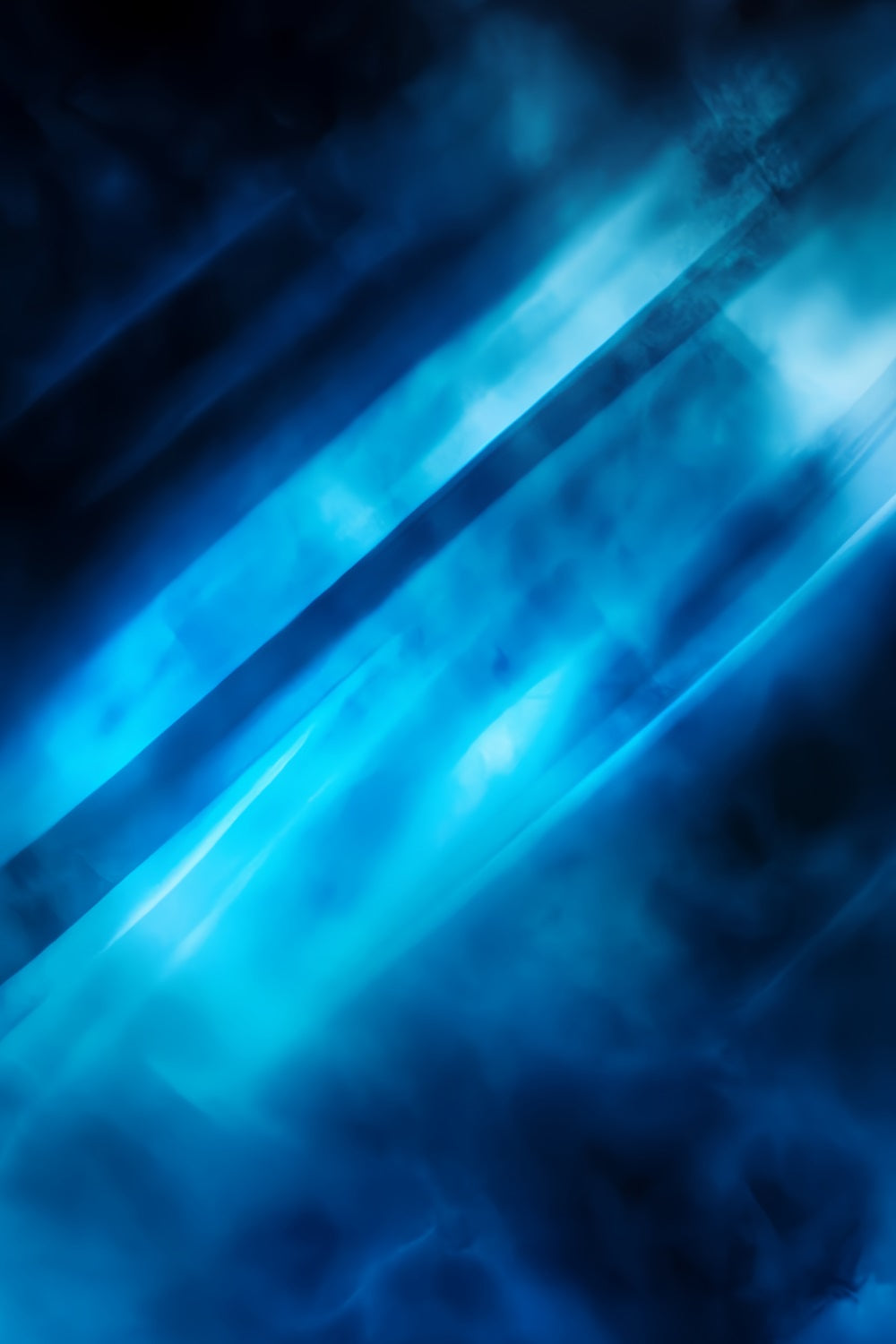 Cool Backdrops Electric Blue Light Streaks Abstract Backdrop CSH58-149