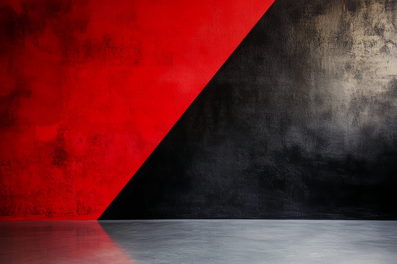 Cool Backdrops Red Black Geometric Contrast Abstract Photography Backdrops CSH58-150