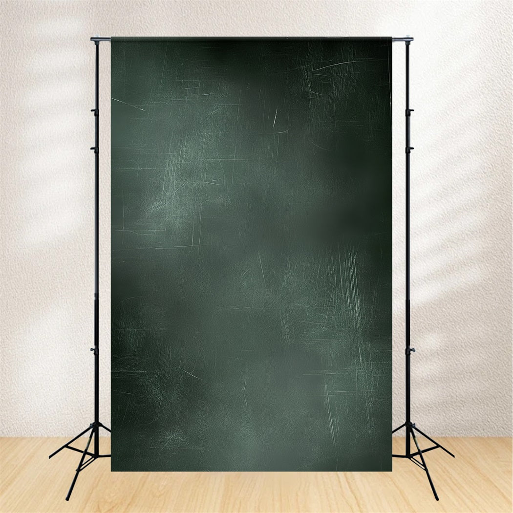 Dark Backdrop Green Scratched Grunge Surface Abstract Backdrops CSH58-153