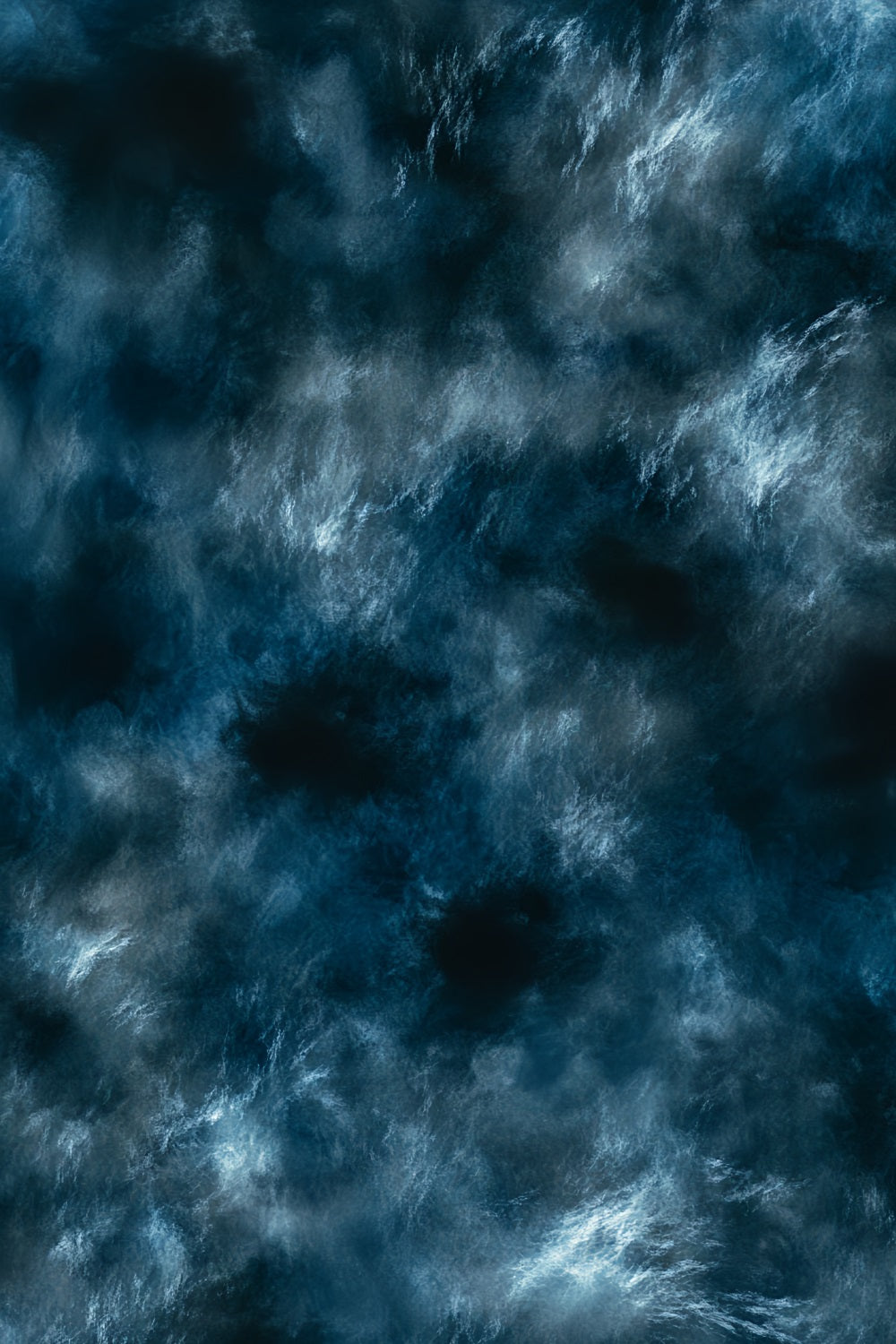 Dark Backdrop Blue Storm Texture Flow Abstract Photography Backdrop CSH58-154