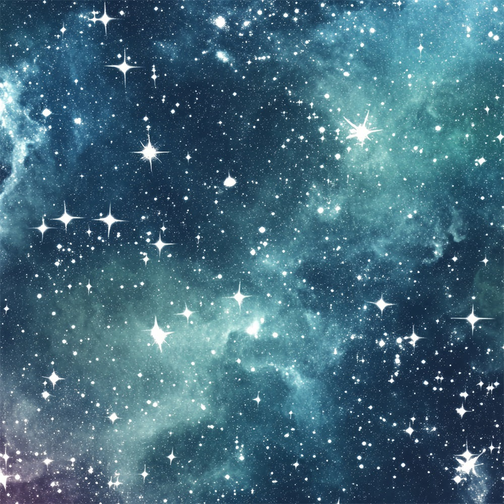 Space Backdrop Galaxy Sparkle Star Field Abstract Photo Backdrop CSH58-157