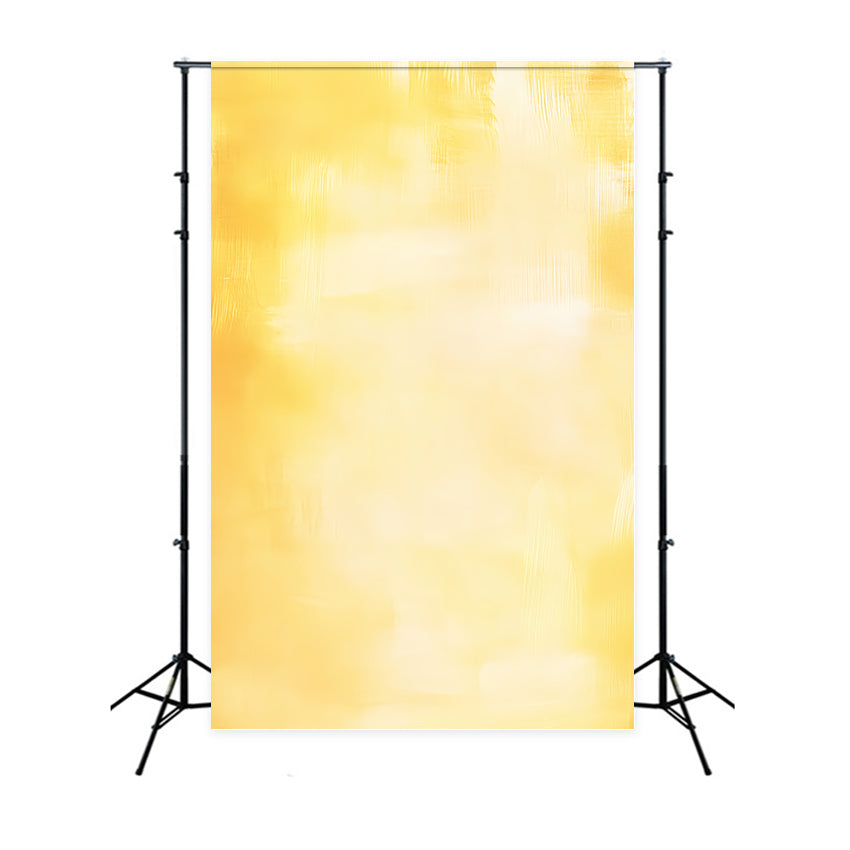 Yellow Backdrop Golden Light Brush Texture Abstract Backdrops Photography CSH58-162