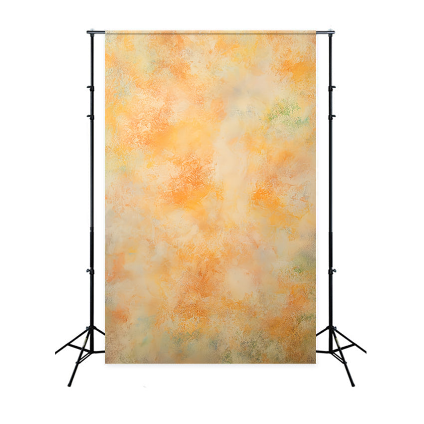 Orange Backdrop Soft Pastel Brush Strokes Abstract Backdrops CSH58-168