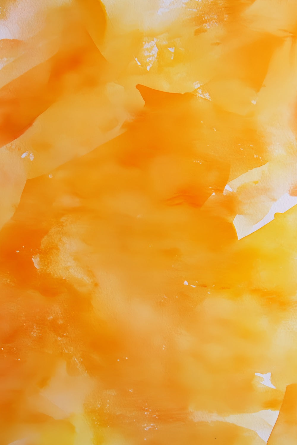 Orange Backdrop Vivid Orange Watercolor Blends Abstract Photography Backdrop CSH58-169