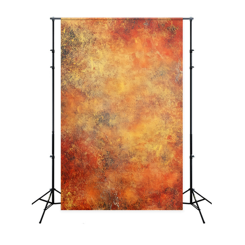 Orange Backdrop Fiery Rust Textured Surface Abstract Textured Backdrop CSH58-171