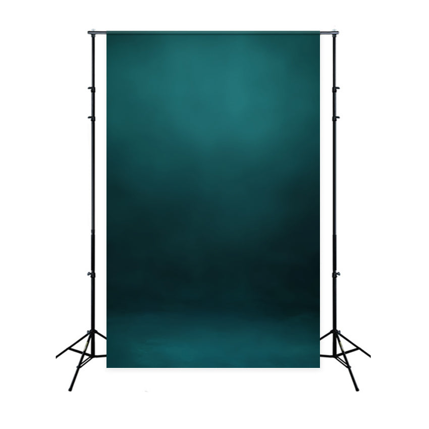 Teal Backdrop Deep Teal Faded Gradient Abstract Photo Backdrop CSH58-172