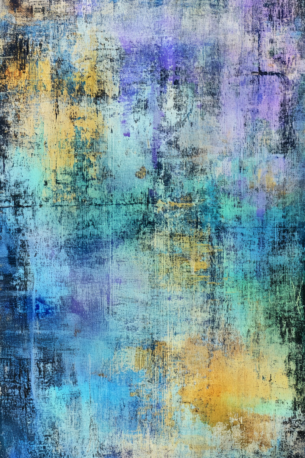 Grunge Backdrop Pastel Aqua Violet Texture Abstract Backdrop CSH58-179