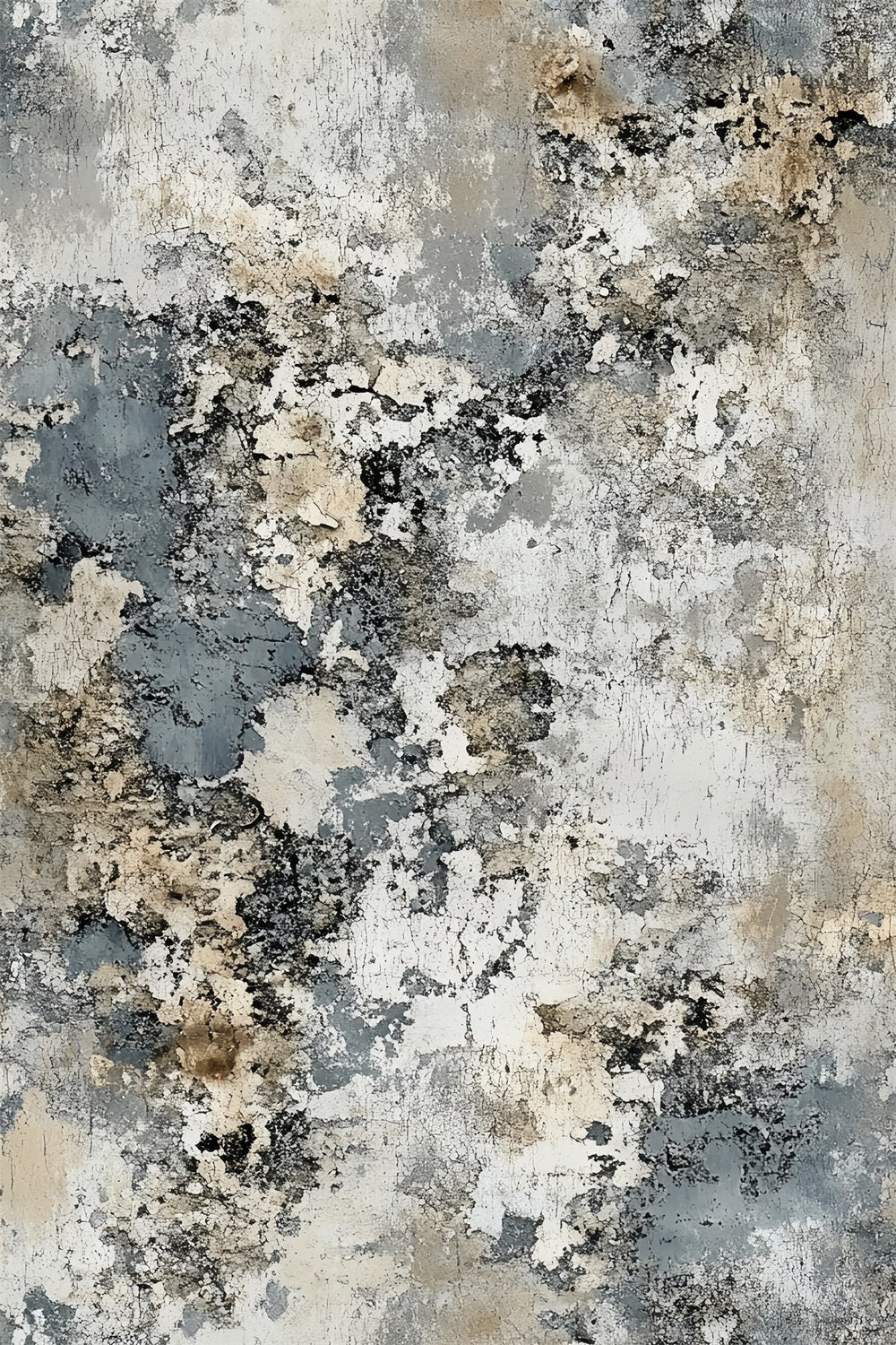 Grunge Backdrop Weathered Stone Concrete Cracks Abstract Photography Backdrops CSH58-180