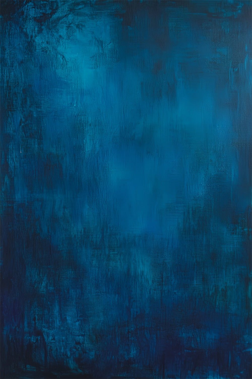 Yearbook Backdrop Moody Ocean Blue Strokes Abstract Photography Backdrop CSH58-184
