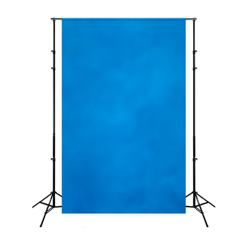 Yearbook Backdrop Bright Solid Blue Texture Abstract Textured Backdrop CSH58-186