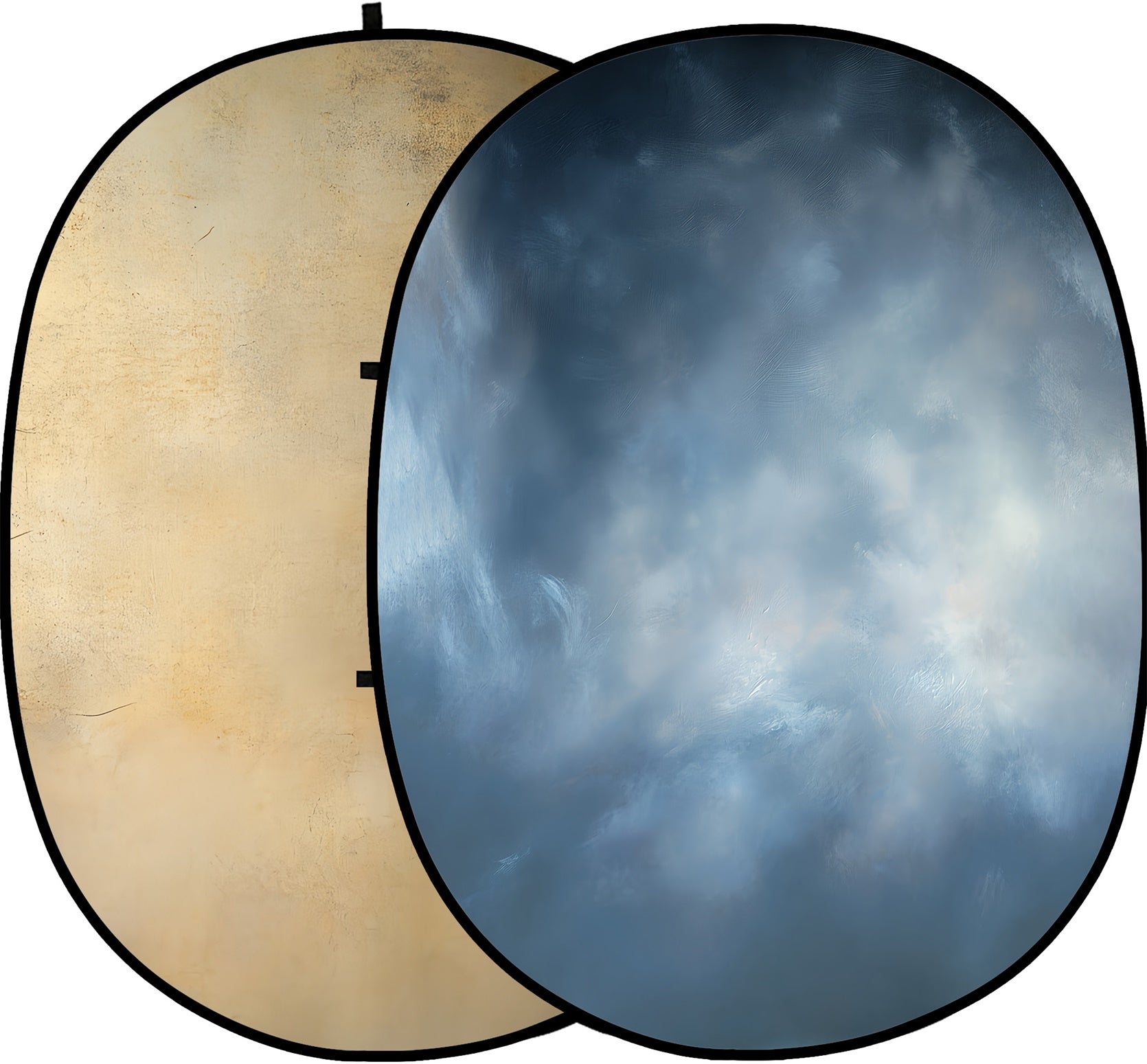 Self Tape Backdrop Rustic Cream Blue Fog Backdrop CSH58-3