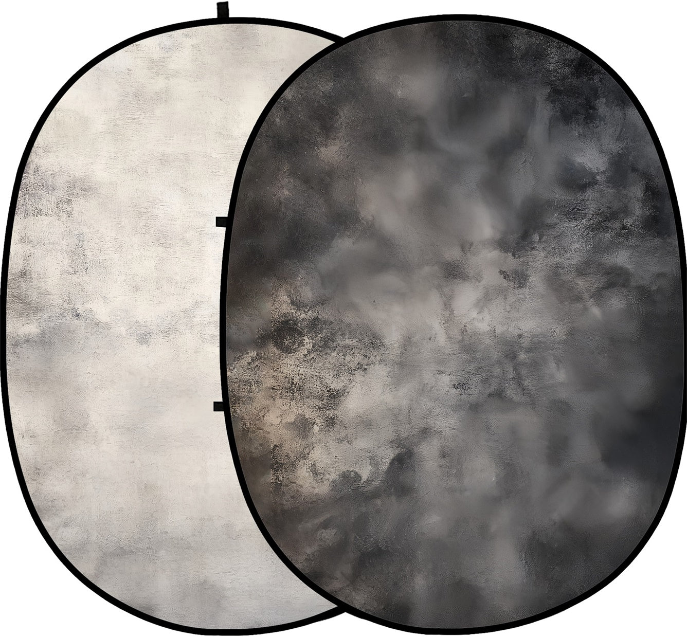 Self Tape Backdrop Ash Mist Charcoal Swirl Backdrop CSH58-5